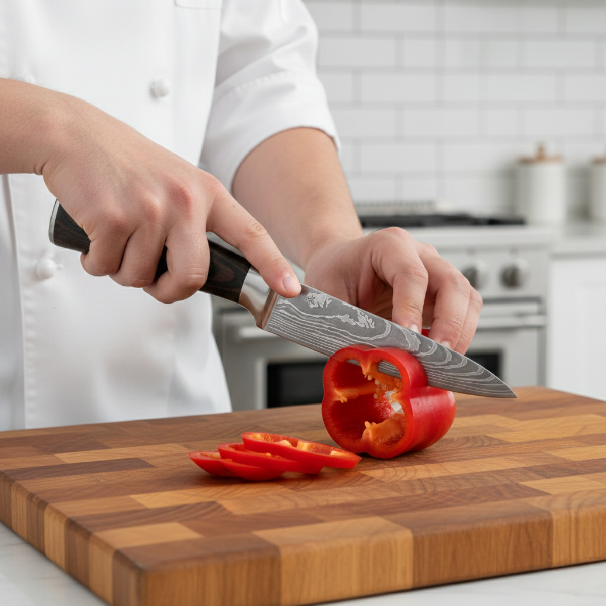 Premium Universalmesser – 8 cm Präzisionsklinge