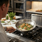 Gehämmertes Titan-Pfannenset – 3-teilig