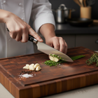 Gehämmertes Kochmesser im japanischen Stil – 20 cm Präzisionsklinge