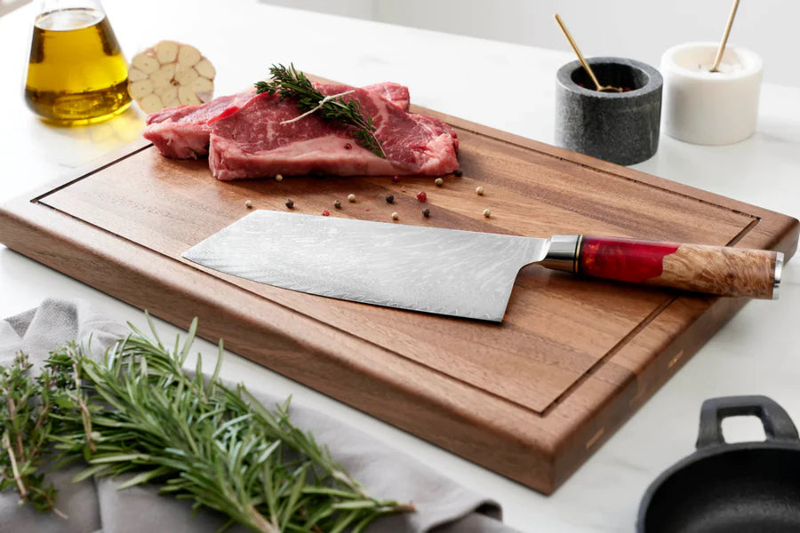 Japanisches Damascus Nakama Shinku 5-teiliges Kochmesser-Set – Präzisionsklingen