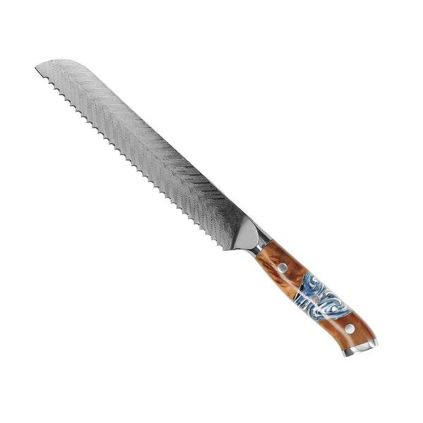 Japanisches Damascus Messer-Set – 9-teiliges Vielzweck-Set