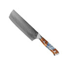 Japanisches Damascus Messer-Set – 9-teiliges Vielzweck-Set