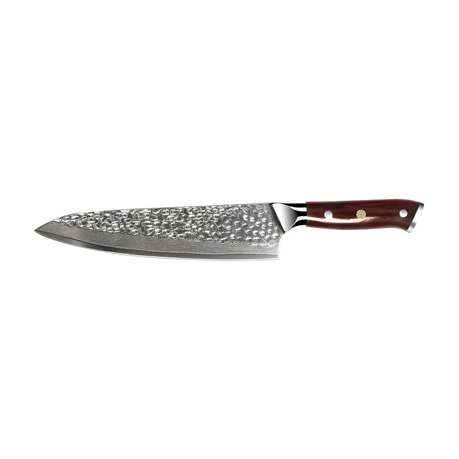 Japanisches Damascus Kazoku Gyuto-Kochmesser – Präzisionsklinge mit 21,2 cm