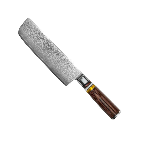 Professionelles Japanisches 7-teiliges Damascus Master-Messer-Set