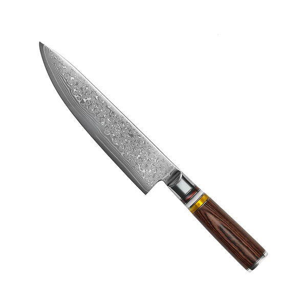 Professionelles Japanisches 7-teiliges Damascus Master-Messer-Set