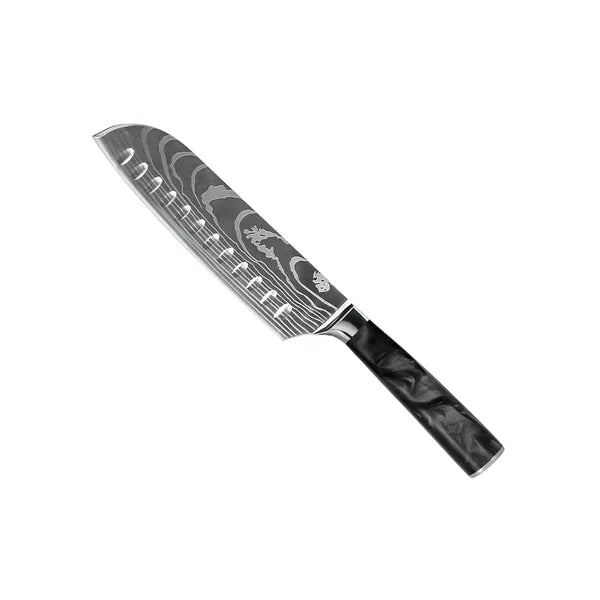 Premium Japanisches Damascus Messer-Set – 8-teilige Präzisionskollektion