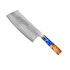 Professionelles Japanisches Damascus Messer-Set – 6-teiliges Kochmesser-Set in Profiqualität