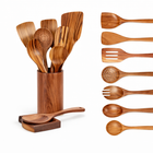 Traditionelles Japanisches Holz-Küchenutensilien-Set