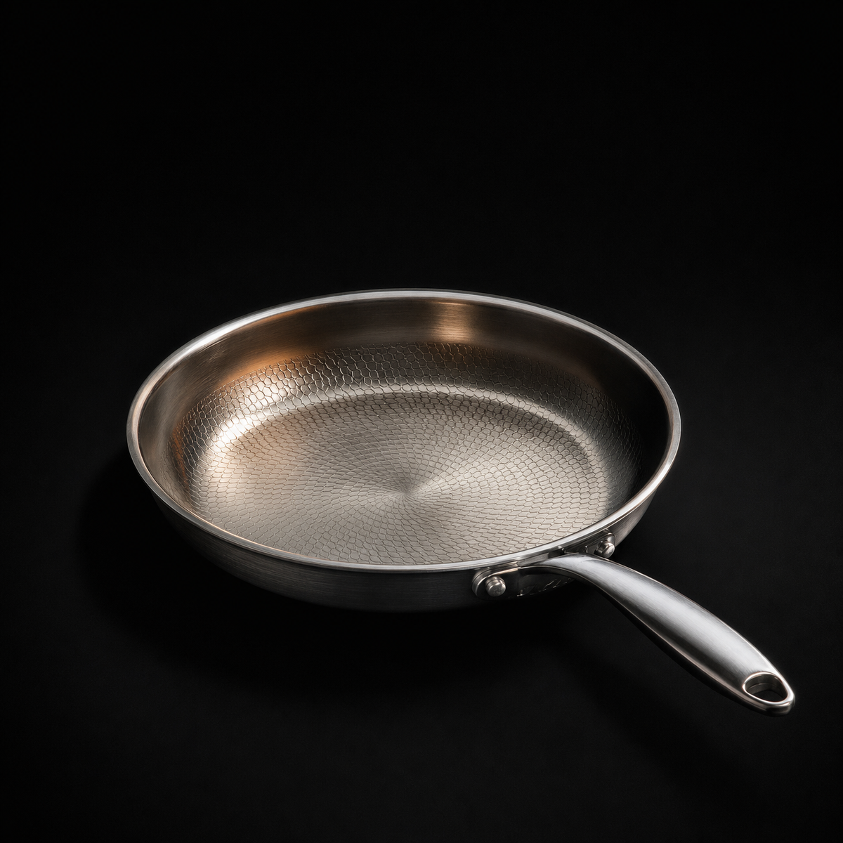 Gehämmertes Titan-Pfannenset – 3-teilig