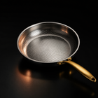 Hand-hammered titanium frying pan, Okura Cookware