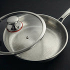 Gehämmertes Titan-Koch- und Vorbereitungsset