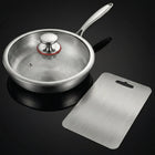 Gehämmertes Titan-Koch- und Vorbereitungsset